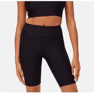 NWT Outdoor Voices Black 10” Warm Up Bike Short Size Small